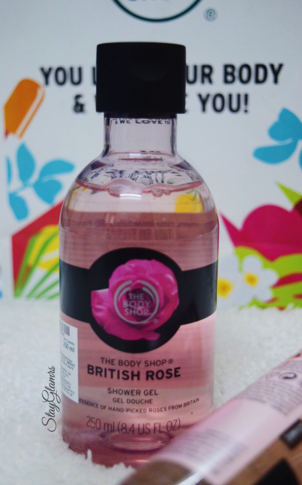 TBS British Rose Shower Gel